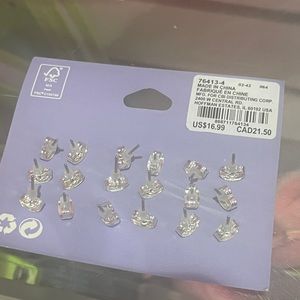 Claire’s pack of earrings